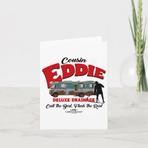 Christmas Vacation Cousin Eddie Deluxe Drainage  Card