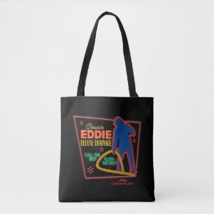 Christmas Vacation Cousin Eddie Neon Sign Tote Bag