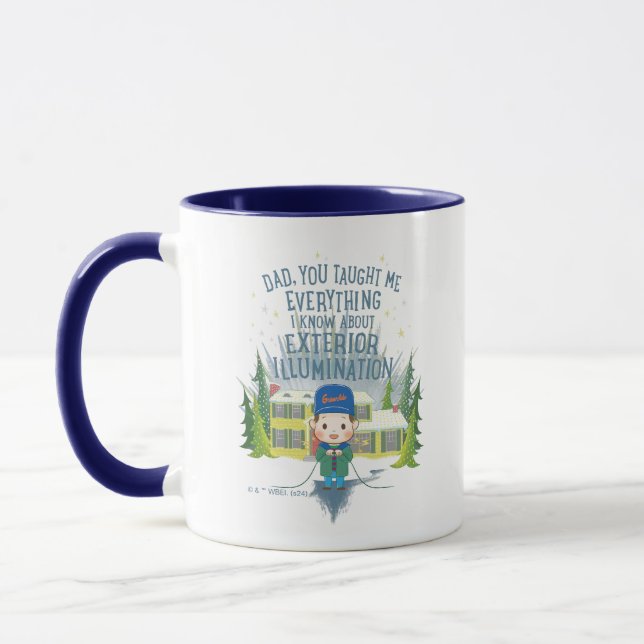 Christmas Vacation Exterior Illumination Mug (Left)