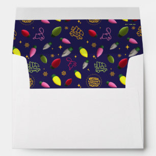 Christmas Vacation Holiday Pattern Envelope