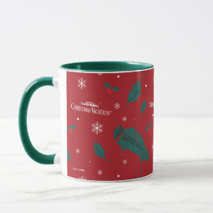 Christmas Vacation Holly Pattern Mug