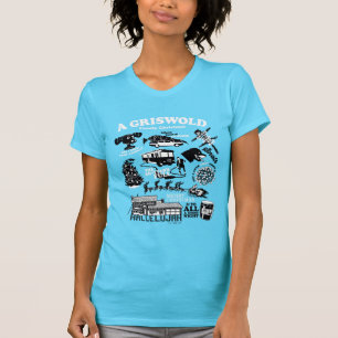 Christmas Vacation Icons and Quotes T-Shirt