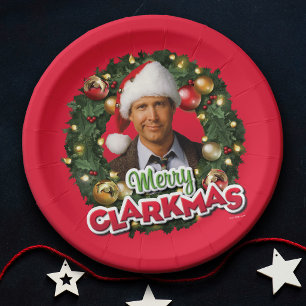 Christmas Vacation   Merry Clarkmas Paper Plate