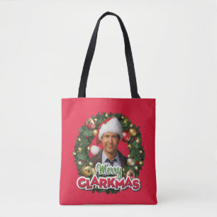 Christmas Vacation Merry Clarkmas Tote Bag