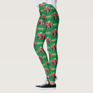 Christmas Vacation   Not the Brightest Bulb Patter Leggings