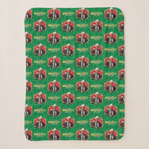 Christmas Vacation   Not the Brightest Bulb Patter Sherpa Blanket
