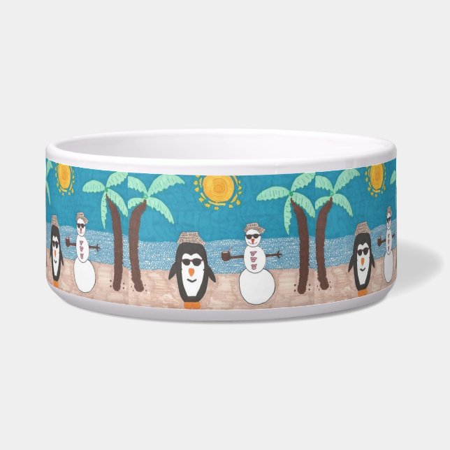 Christmas Vacation Penguin and Snowman (Front)