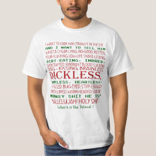 Christmas Vacation Rant, Womens Christmas, Cheap L T-Shirt