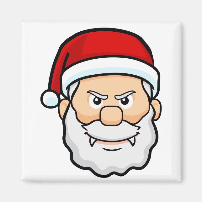 christmas vampire santa magnet (Front)