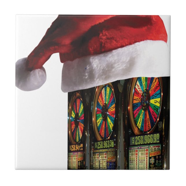 Christmas Vegas Slot Machine Tile (Front)