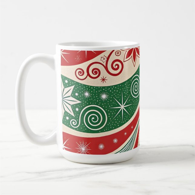 Christmas Vibes Coffee Mug (Left)
