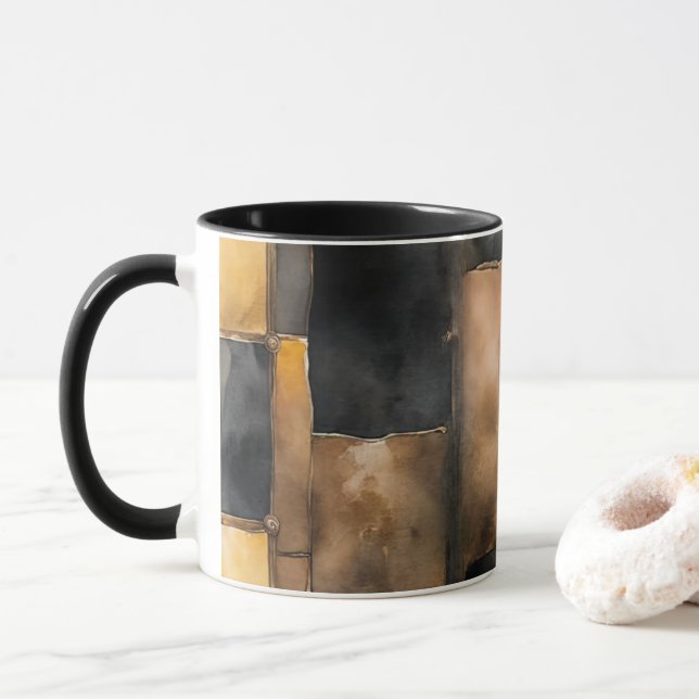 Christmas Vibes Coffee Mug (Avec donut)