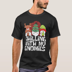 CHRISTMAS VIBES Rainbow Gnomes Men Women Kids Xmas T-Shirt
