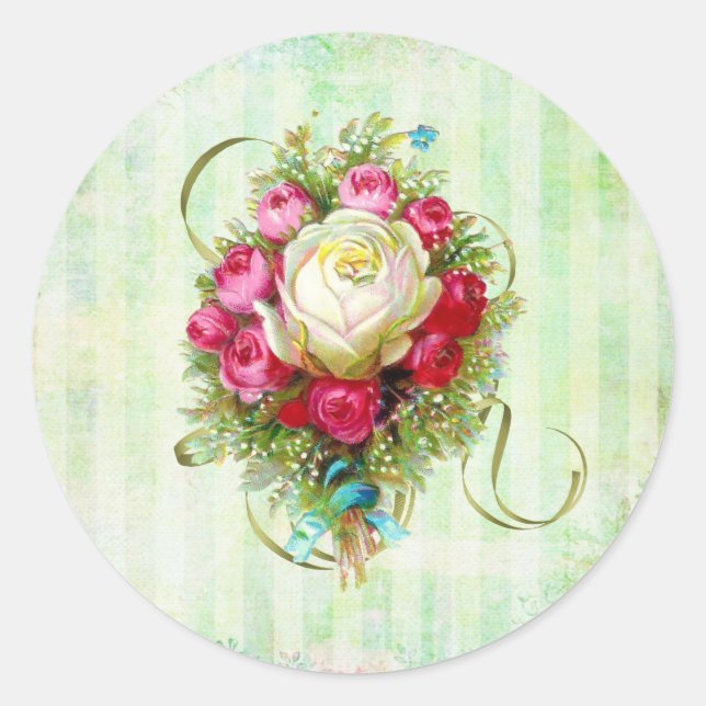 Christmas Victorian Sticker (Front)