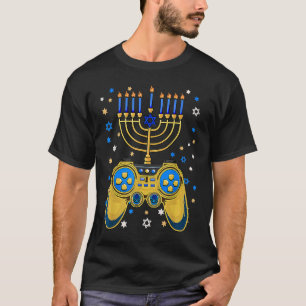 Christmas  Video Game Controller Hanukkah Jewish G T-Shirt
