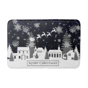 Christmas Village Bath Mat