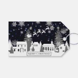 Christmas Village Gift Tag
