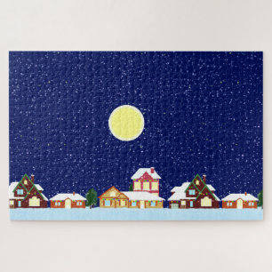 Christmas Village Jigsaw Puzzle