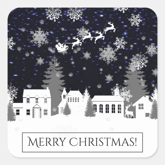 Christmas Village Sticker (Front)