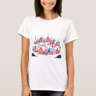Christmas village t-shirt