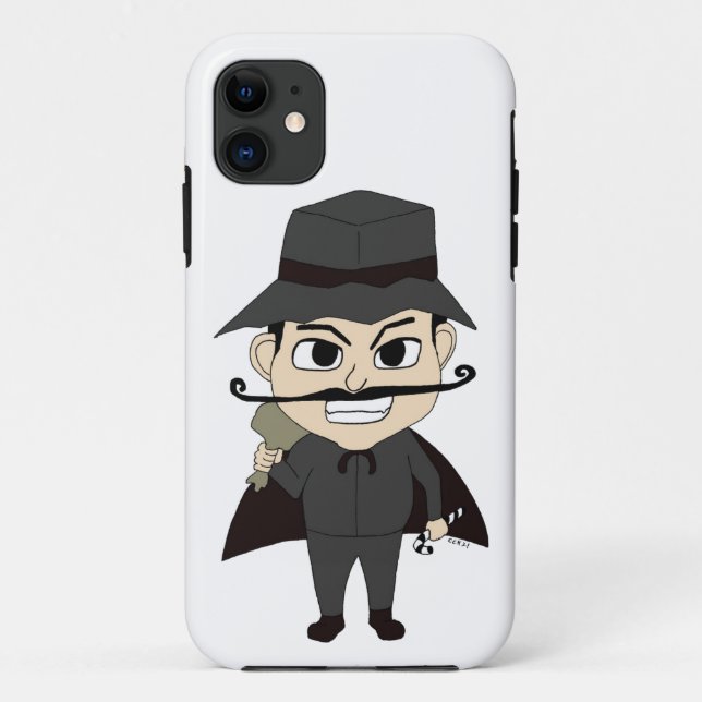 Christmas villain   Case-Mate iPhone case (Back)