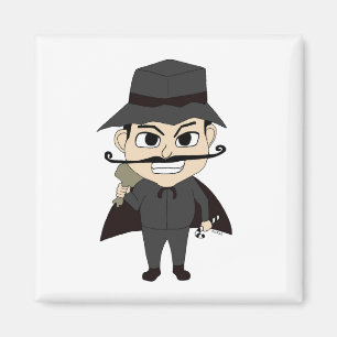 Christmas villain    magnet