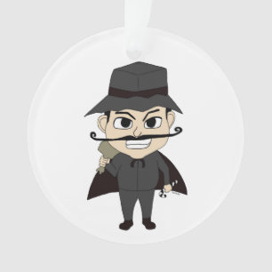 Christmas villain ornament