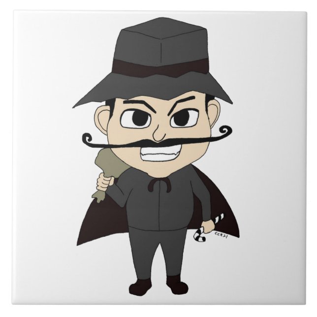 Christmas villain    tile (Front)