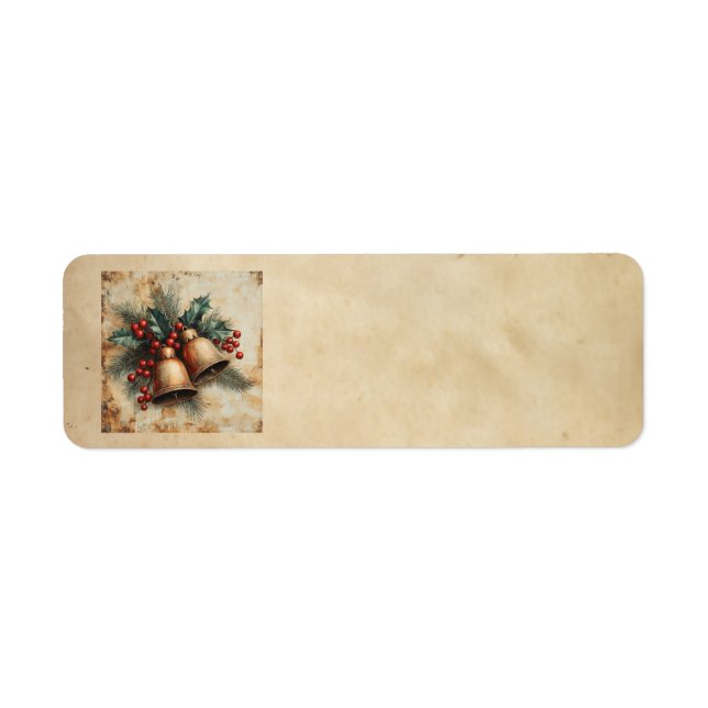 Christmas Vintage Address Labels (Front)
