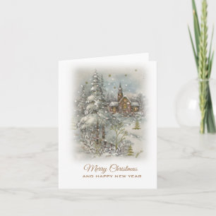 Christmas vintage card