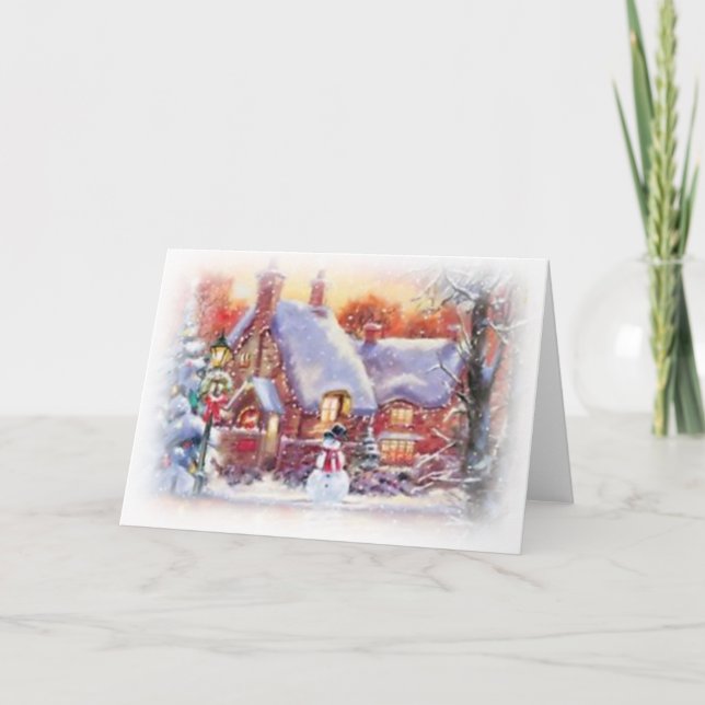 Christmas Vintage Card (Front)