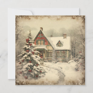 Christmas Vintage Greeting Card