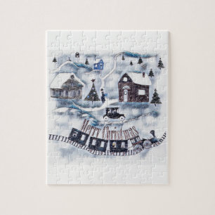 Christmas , Vintage Jigsaw Puzzle