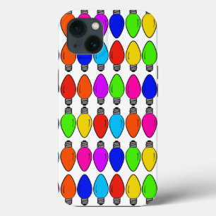 Christmas Vintage Lightbulbs iPhone 13 Case