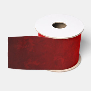 Christmas Vintage Red Grosgrain Ribbon