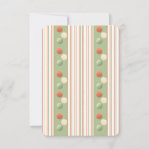 Christmas Vintage RSVP Card