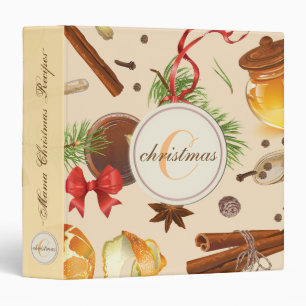 Christmas Vintage Scents Binder