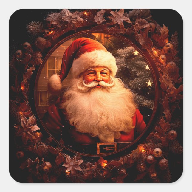 Christmas Vintage Stickers (Front)