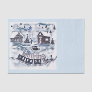 Christmas , Vintage Tissue Paper