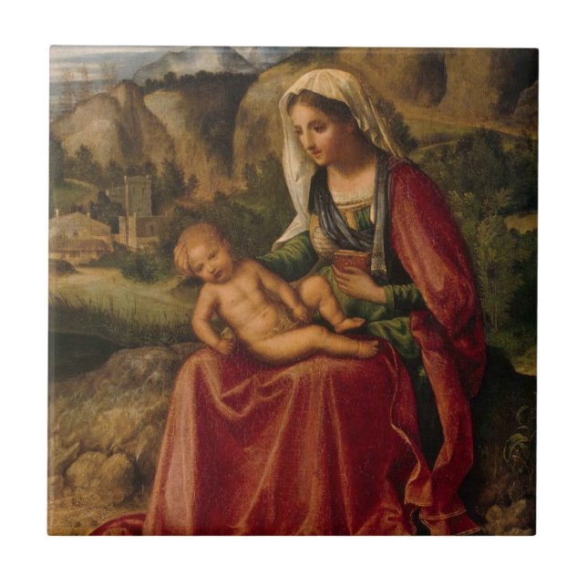 CHRISTMAS VIRGIN TILE (Front)