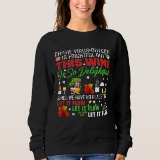Christmas Virus Shirt Oh The Virus Outside Is Frig