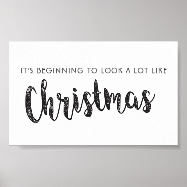 Christmas Wall Print (Front)