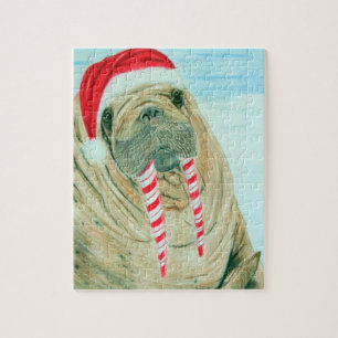 Christmas Walrus Jigsaw Puzzle