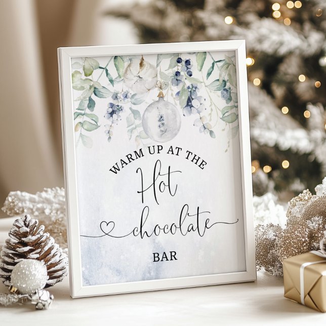 Christmas Warm up at the Hot Chocolate bar Poster (Creator Uploaded)