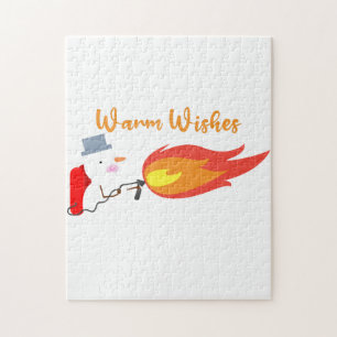 Christmas warm wishes jigsaw puzzle