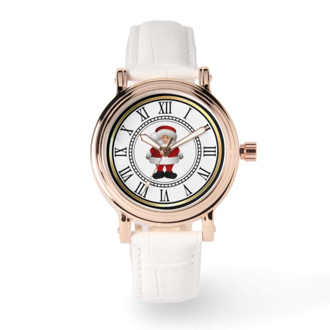 Christmas Watch | Santa Claus | Analogue | Women's (Front)