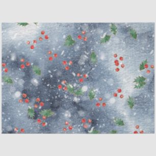 Christmas Watercolor Paper II Design 6