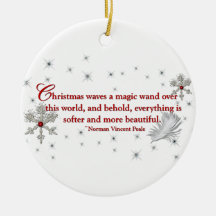 Christmas Waves a Magic Wand