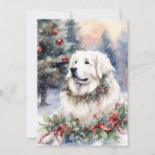 Christmas - WC Great Pyrenees Holiday Card