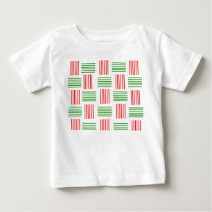 Christmas Weave Baby T-Shirt